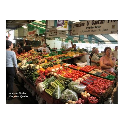 Fresh Produce - Atwater Market Montreal Quebec Poster by joelor