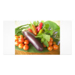 Fresh produce custom photo card