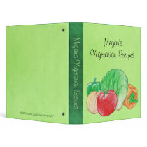 Fresh Produce Vegetables Binder