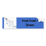 Fresh Scent: I Shower Bumper Stickers