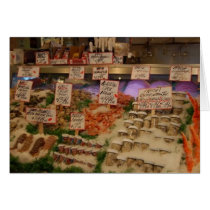 fresh seafood cards