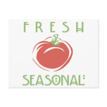 Fresh Seasonal postcards