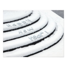 Fresh Snow Happy New Year Invite