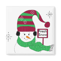 Fresh Snow - magnet