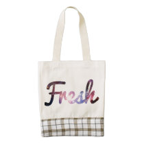 fresh, nebula, boho, hipster, cool, funny, typography, fashion, space, tote bag, fun, style, hip, text, graphic, art, zazzle heart tote bag, [[missing key: type_heartba]] med brugerdefineret grafisk design