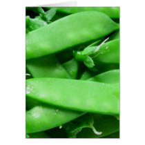 Fresh Spring Peas Card