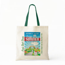 Fresh Start Summer Canvas Tote - budget Canvas Bags