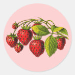 Fresh Strawberries Stickers