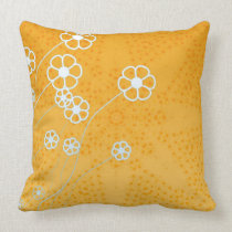 Fresh Summer Floral Stars Modern Cushion pillows