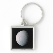 Fresh Tiger Stripes on Enceladus Keychain
