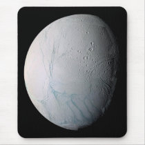 Fresh Tiger Stripes on Enceladus Mouse Pads