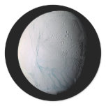 Fresh Tiger Stripes on Enceladus Sticker