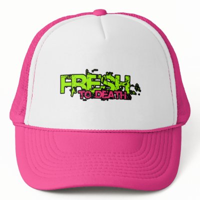 fresh to death mesh hats by mskittyalicious22
