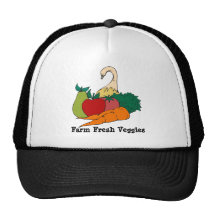 Fresh Vegetables Design Hat