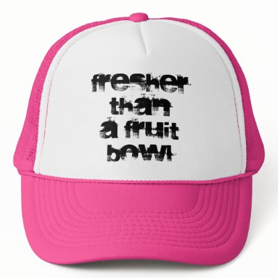 fruit bowl hat