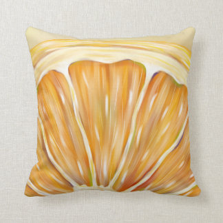 orange slice pillow