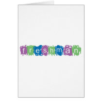 Freshman cards