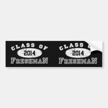 Freshman Class Of Bumper Stickers