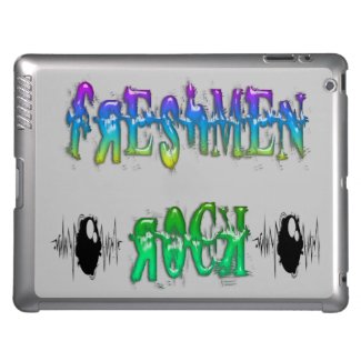 Freshmen Rock - Pulse iPad Case