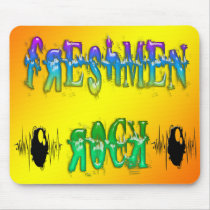 Freshmen Rock - Pulse Mousepad