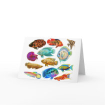 Freshwater Tropical Fishes Card