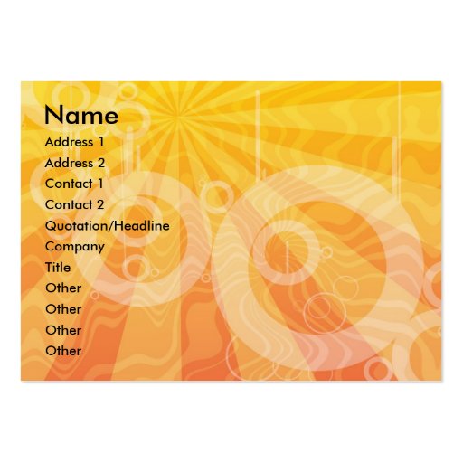 Freshy Profile/Business Card