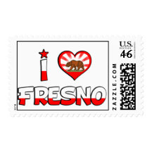 Fresno, CA Postage Stamp