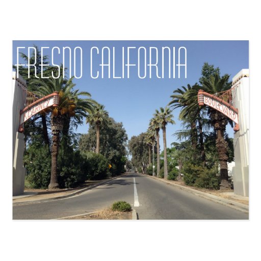 Fresno California Postcard Zazzle