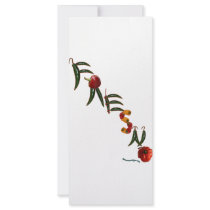 Fresno Chili Peppers Customized Rack Card
