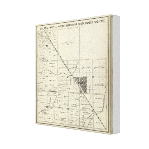 Fresno County, California 9 Canvas Prints