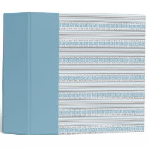 Fret Stripe Cornflower Binder binders