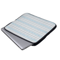 Fret Stripe Cornflower Laptop Case laptop sleeves