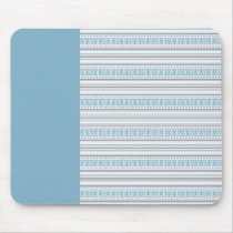 Fret Stripe Cornflower Mousepad mousepads