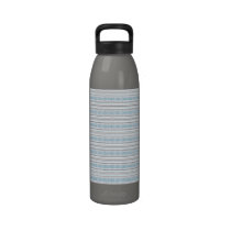 Fret Stripe Cornflower Water Bottle water bottles