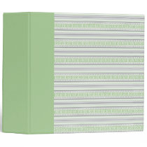 Fret Stripe pistachio Binder binders