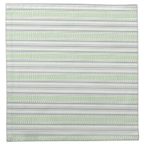 Fret Stripe pistachio Cocktail Napkin napkins