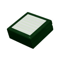 Fret Stripe pistachio Gift Box gift boxes