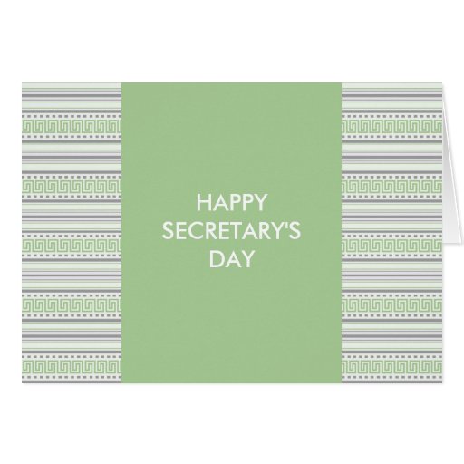 fret-stripe-pistachio-happy-secretary-s-day-greeting-card
