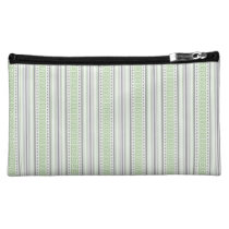 Fret Stripes Pistachio Cosmetic Bag bagettes bags