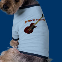 Fretless Wonder Mahogany Guitar pet clothing