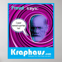 Freud says poster