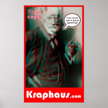 Freud Spanking Poster