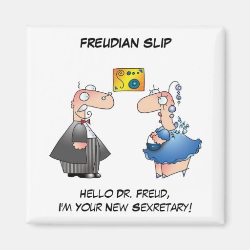 FREUDIAN SLIP by April McCallum Magnets
