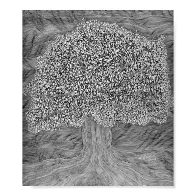 Freud's Tree #1 Print by kcdonna
