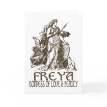 Freya Greeting Card