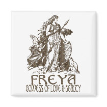 Freya Fridge Magnet