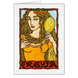 Freyja Greeting Card