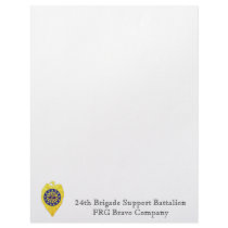 FRG letterhead 24th Brigade Support Battlion