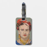 Frida Kahlo en Coyoacán Portrait Luggage Tag