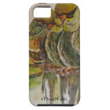 Frida Kahlo pintó pájaros iPhone 5 Case-Mate Fundas